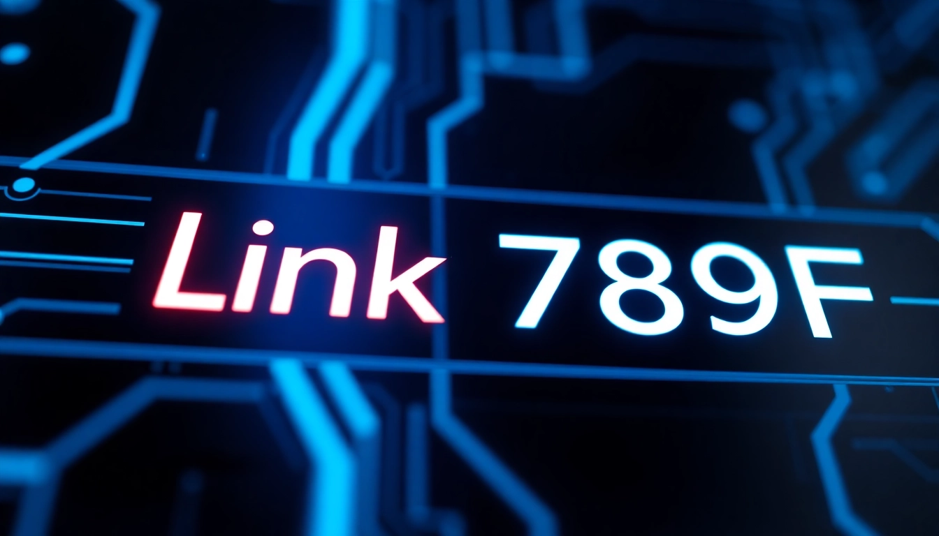 Secure Link 789F connection interface demonstrating fast, reliable digital access for users with emphasis on security and ease.