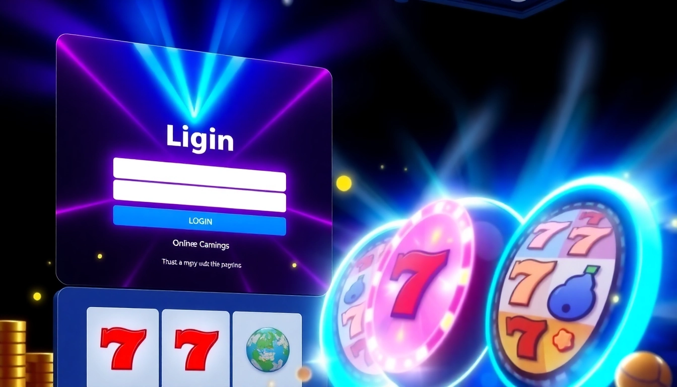Seamless ck4444 login interface on a sleek gaming website with vibrant visuals and user-friendly design, inviting players to start gaming easily.