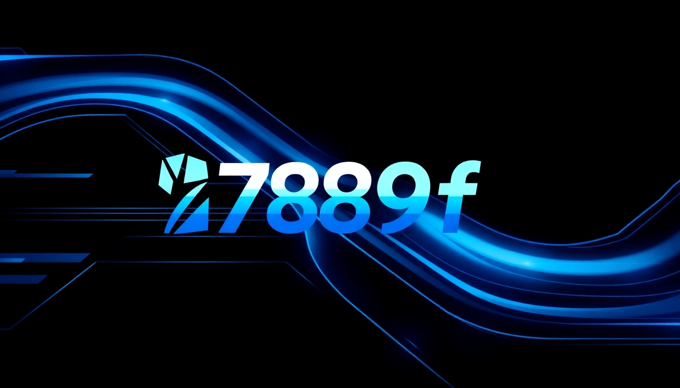 High-quality digital artwork highlighting 789f branding with a futuristic tech theme, emphasizing innovation and modernity designed for industry insight and engagement.