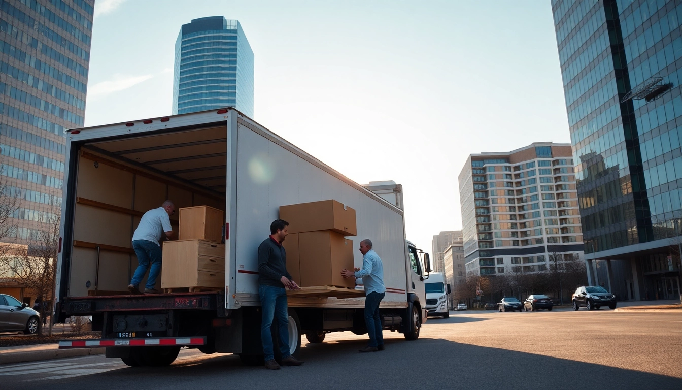 Calgary moving companies for offices expertly handling office relocation with professional movers in Calgary’s business district.
