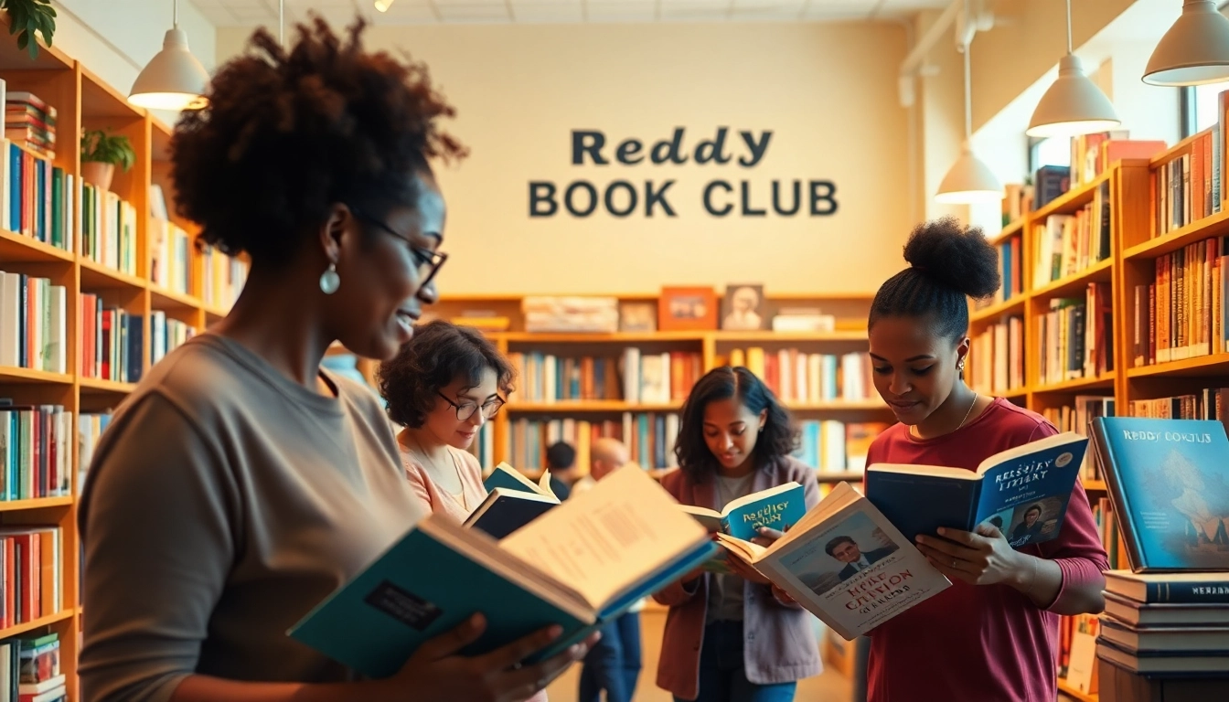 Join the REDDY BOOK CLUB community to enjoy exclusive book discussions and reading events for avid readers.