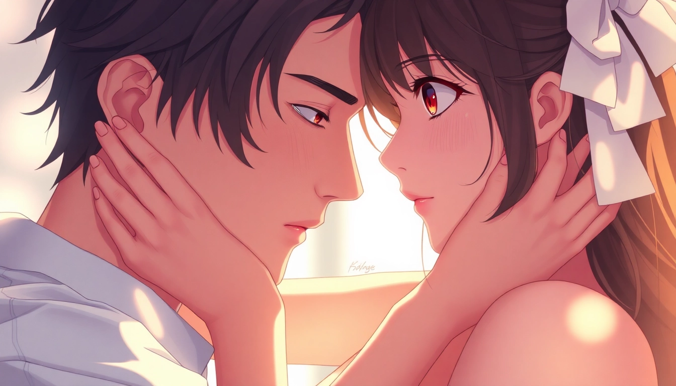 Engaging NSFW AI-generated hyper-realistic anime scene highlighting sensuality, expressive details, and emotional depth for accessible viewing.