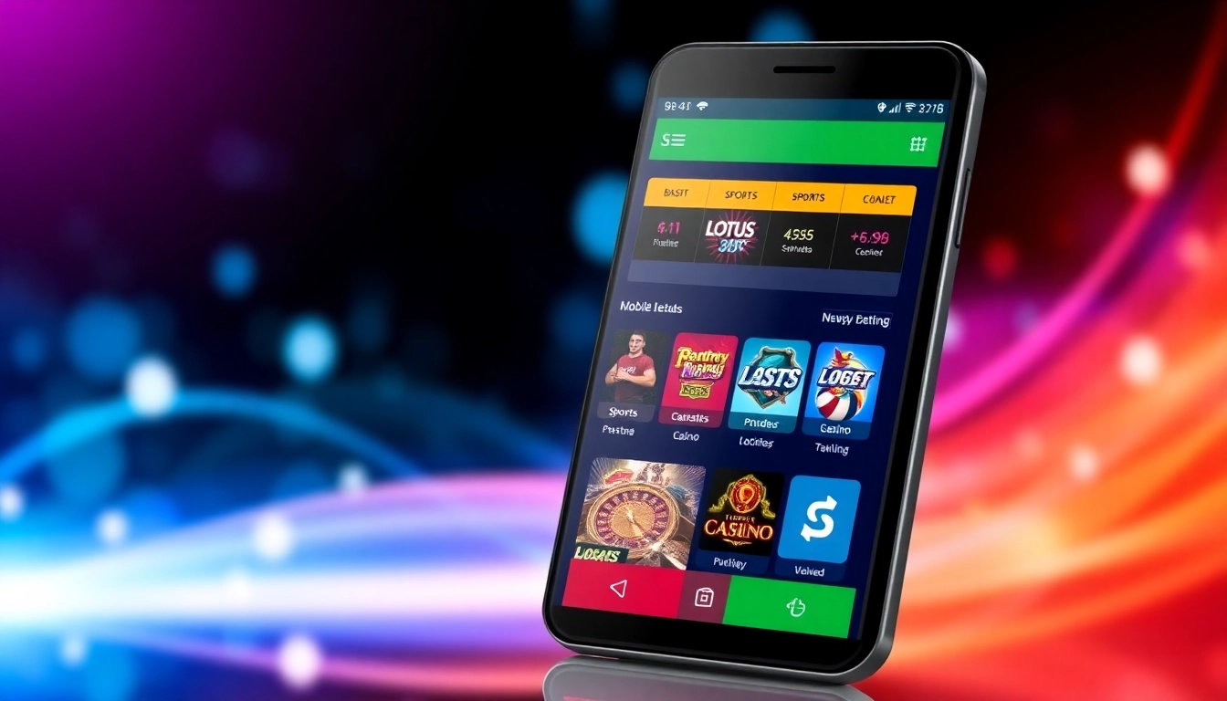 Download the Lotus365 APK for Android and experience seamless online sports betting and casino gaming on your mobile device with fast, secure access.