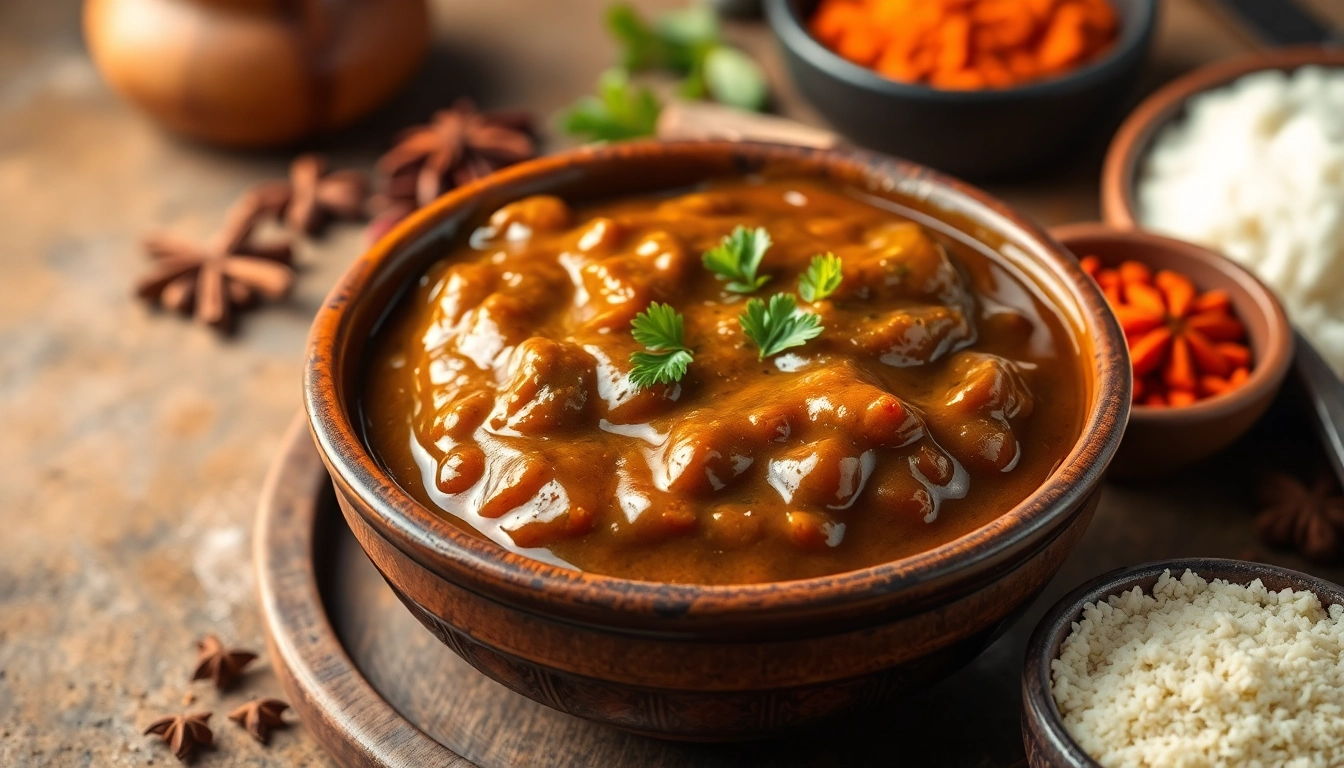 Photograph of ready-to-eat Lababdar Gravy Base in a bowl, highlighting rich sauce with spices