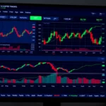 Trading view platform displaying live market charts and analysis tools for traders and investors